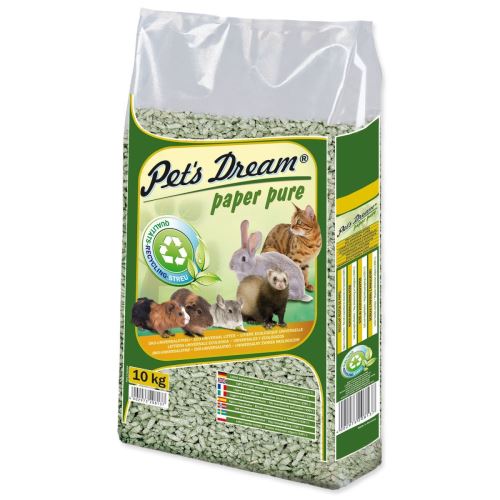Peleti Pet`s Dream Paper Pure 10 kg
