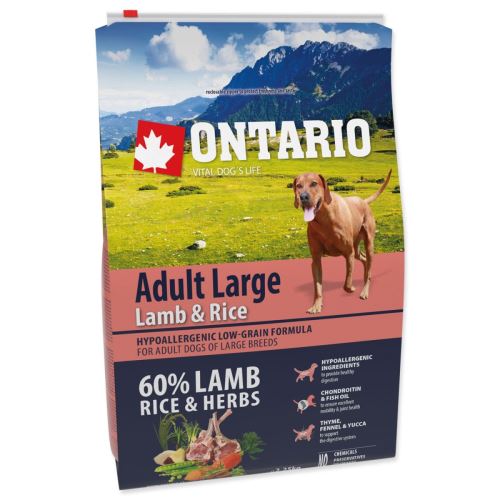Dog Adult Large Piščanec s krompirjem in zelišči 2,25 kg
