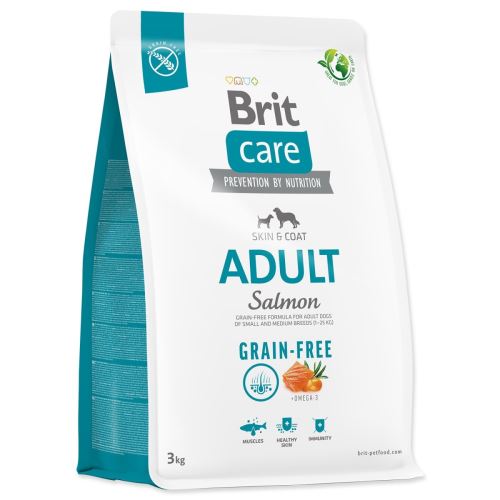 Brit Care Dog Grain-free Adult Salmon 3kg