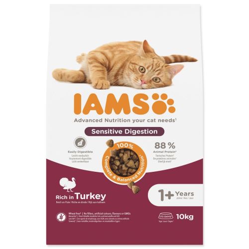 IAMS Cat Adult Sensitive Digestion puran 10kg