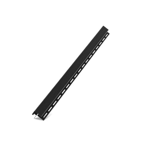 Plastični vogalni profil BRYZA, dolžina 3M, črna barva RAL 9005