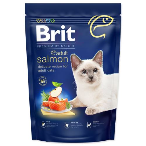 Brit Premium by Nature Cat Adult losos 800g