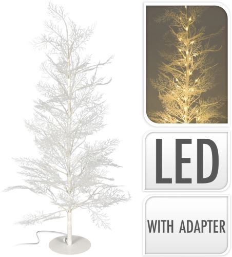 Lučka za božično drevo 60cm 48LED bela