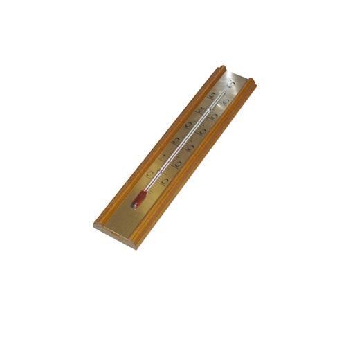 Sobni termometer lesen, kovinski 20cm