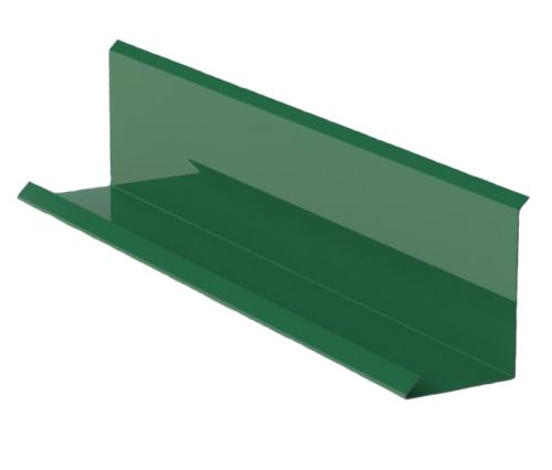Stenska obloga RŠ 200, barvani cink, mahovno zelena (RAL 6005)