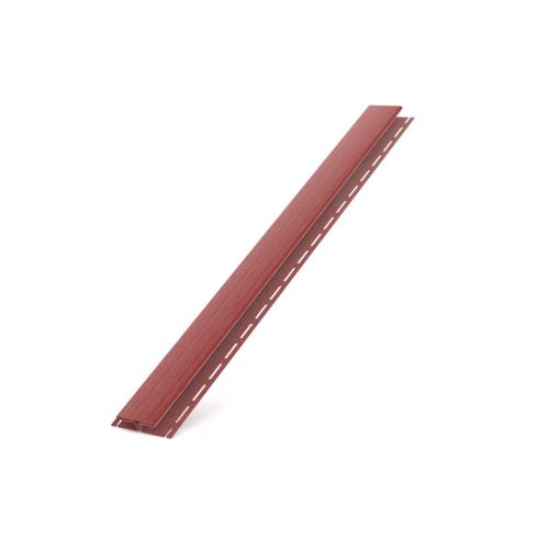 Plastični profil BRYZA "H", dolžina 3M, rdeča barva RAL 3011