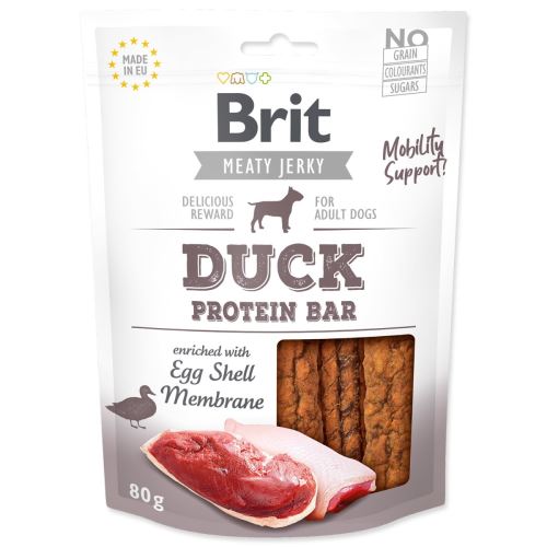 Brit Jerky Protein Bar duck 80g