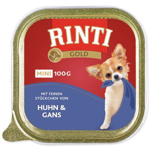 Tub RINTI Gold Mini piščanec + gos 100 g
