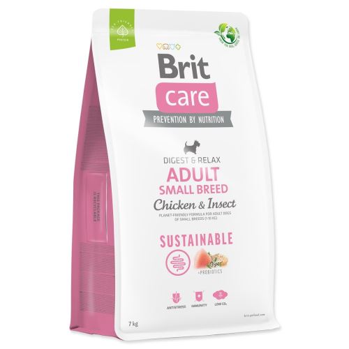 Brit Care Dog Sustainable Adult Small Breed Chicken & Insect 7kg