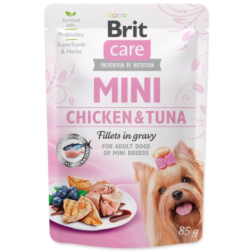 BRIT Care Mini fileti piščanca in tune v omaki 85 g
