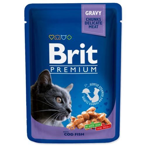 BRIT Premium Cat ribe trske 100 g