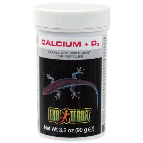 Dopolnilno živilo EXO TERRA kalcij + vitamin D3 90 g