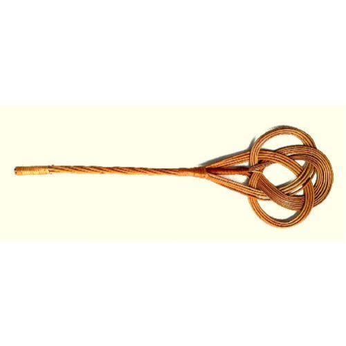 Kljuka za preprogo, pletena, 77 cm