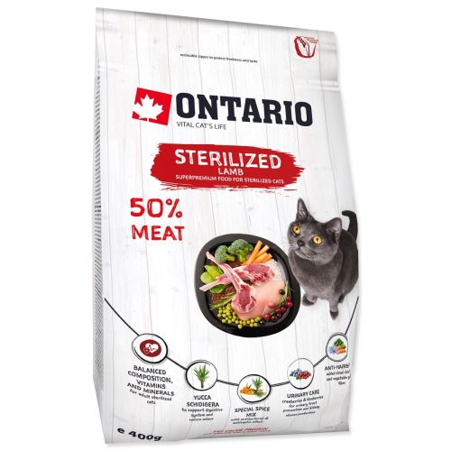 Sterilizirana jagnjetina za mačke 0,4 kg
