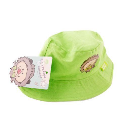 Bombažna otroška kapa, zelena