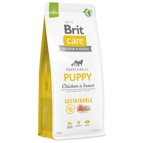 Brit Care Dog Sustainable Puppy Chicken & Insect 12kg