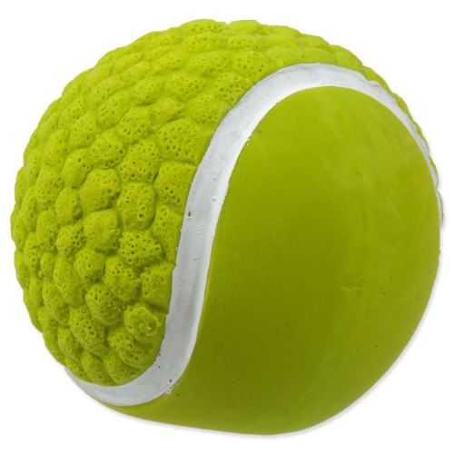 Igrača DOG FANTASY Lateks žogica za tenis z zvokom 7,5 cm 1 kos
