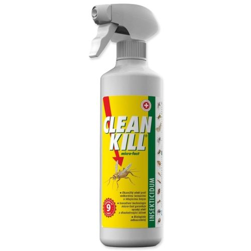 CLEAN KILL mikro hitri sprej proti žuželkam 450 ml