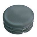 Okrogel vtič 42 mm LDPE črne barve (10 kosov)