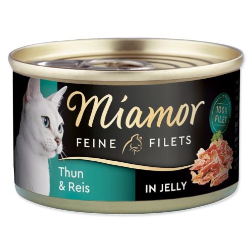 MIAMOR Feine Filets tuna + riž v želeju v pločevinki 100 g