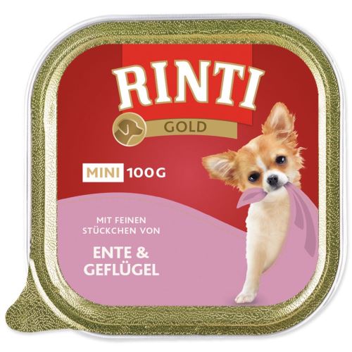 Tub RINTI Gold Mini raca + perutnina 100 g