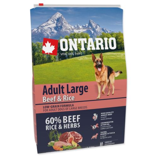Dog Adult Large govedina z rižem 2,25 kg