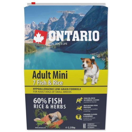 Dog Adult Mini Fish & Rice 2,25 kg