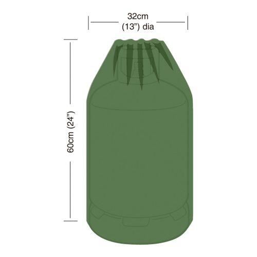 Pokrov za 15 kg plinsko jeklenko, velikost 32x60 cm (polietilen)