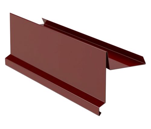 Vetrna ograja RŠ 250, lakiran cink, jekleno rdeča RAL 3009