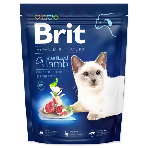 BRIT Premium by Nature Cat Sterilizirana jagnjetina 300 g