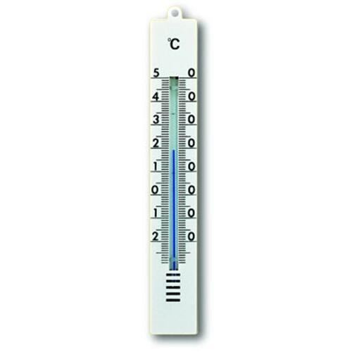 Zunanji termometer 18 cm, plastičen, bel