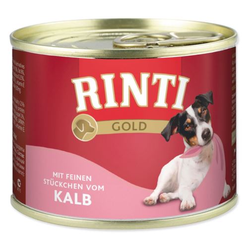 Telečje meso v pločevinki RINTI Gold 185 g