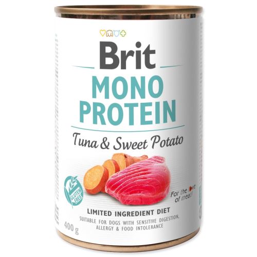 BRIT Mono proteinska tuna in sladki krompir 400 g