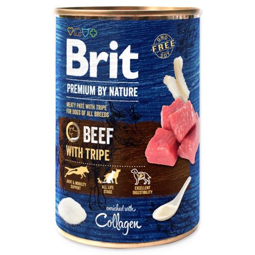 BRIT Premium by Nature Goveje meso s tripe 400 g