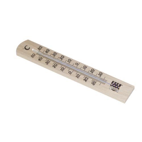 Sobni termometer lesen 18cm bukev
