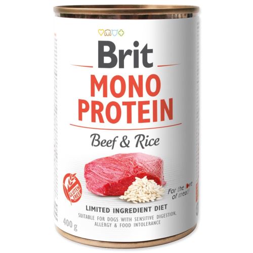 BRIT Mono Protein govedina in rjavi riž 400 g