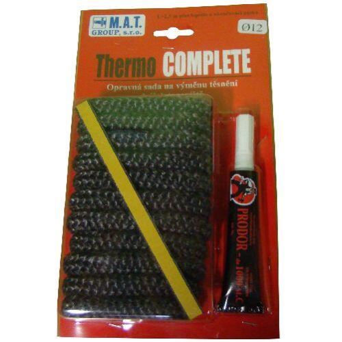 Izolacijski kabel 12mm (500°C) THERMOKOMPLET (2,5m) + lepilo 3-delni komplet