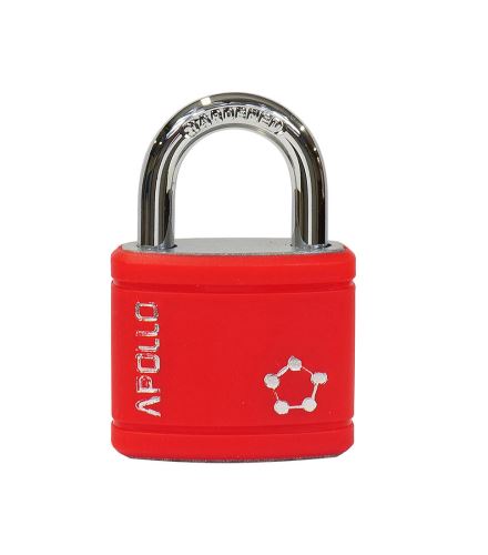 Ključavnica APOLLO 35 3 ključi rdeča