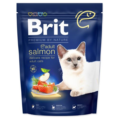 Brit Premium by Nature Cat Adult losos 300g