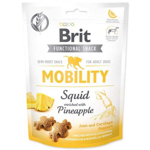 BRIT Care Funkcionalni prigrizek za pse Mobility Squid 150 g