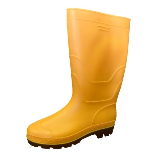 Moški gumijasti škornji velikosti 47 rumene barve (par)