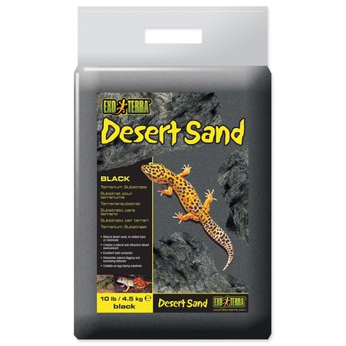 EXO TERRA puščavski črni pesek 4,5 kg