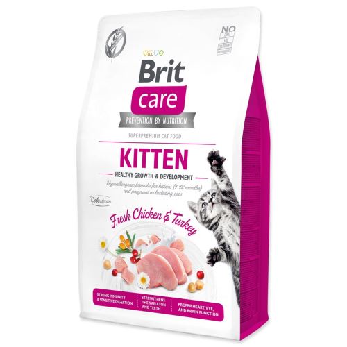 BRIT Care Cat brez žitaric za mačje mladiče Zdrava rast in razvoj 2 kg