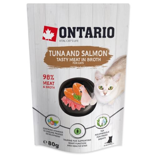 Kapsula tuna in losos v juhi 80 g