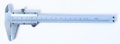 Drsno merilo, merilna dolžina 200 mm, natančnost 0,02 mm / pakiranje 1 kos