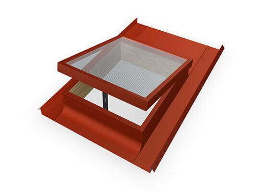 Izstopno okno PREFA za štukature majhnega formata, notranja dimenzija 600 x 600 mm