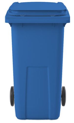 Plastični zabojnik 240l, modri