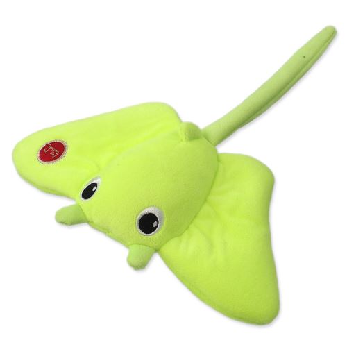 Igrača pes Fantasy Glow stingray zeleno svetenje v temi 27cm