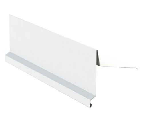 Vetrna palica za poševno streho RŠ 250, barvani cink, bela RAL 9010