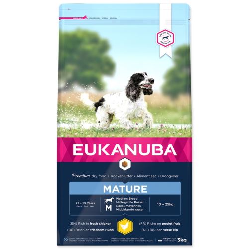 EUKANUBA Odrasla srednja pasma 3 kg